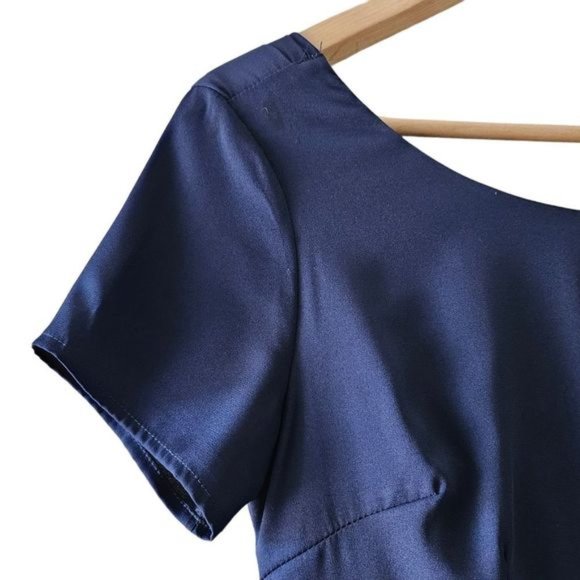 Tobi Callback Mini Dress Blue Size Small. - Picture 9 of 15